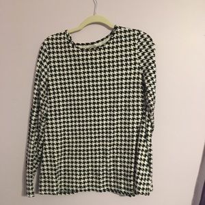 Houndstooth shirt